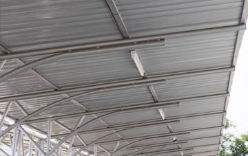 installing Drumelzier metal roofing